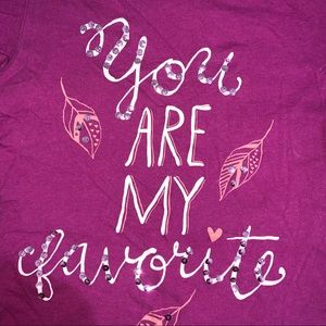 Ruffle sleeve girls’ shirt